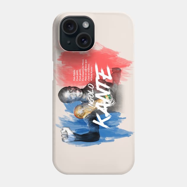 N'Golo Kante Phone Case by juanc_marinn