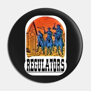 Regulators Billy the Kid Cowboys Pin