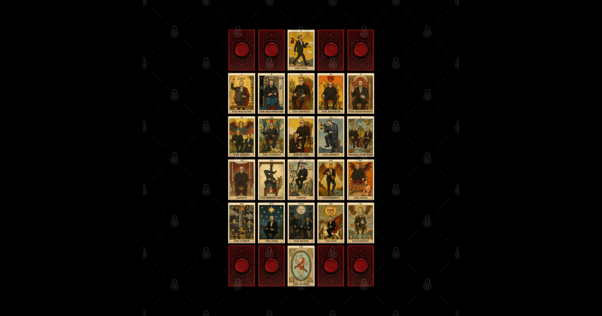 Taskmaster Major Arcana Tarot Cards - Taskmaster - Posters and Art ...