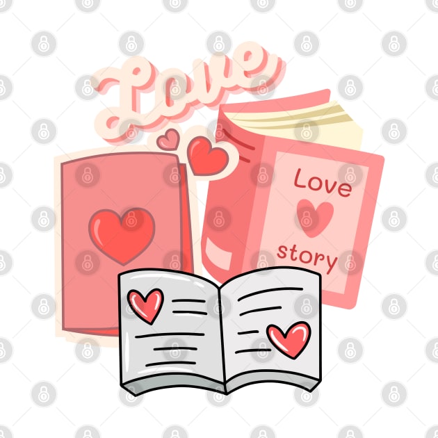 Book Lover Valentine's Day Theme by MCsab Creations