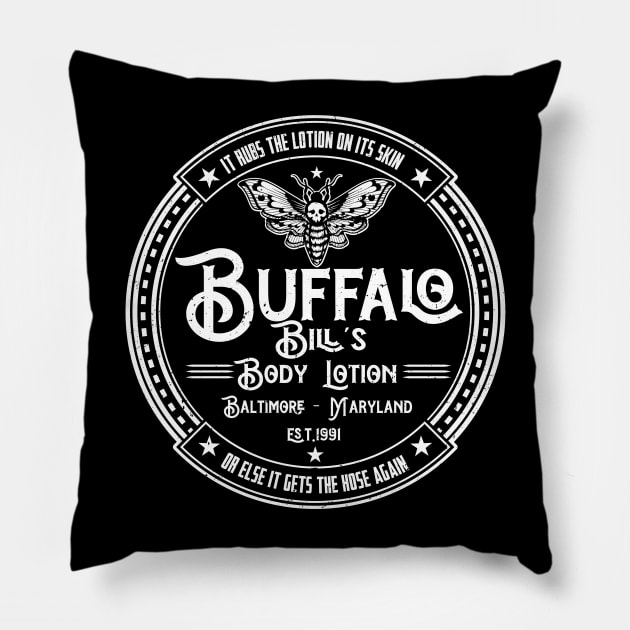 Buffalo Bill's Body Lotion Pillow by carloj1956