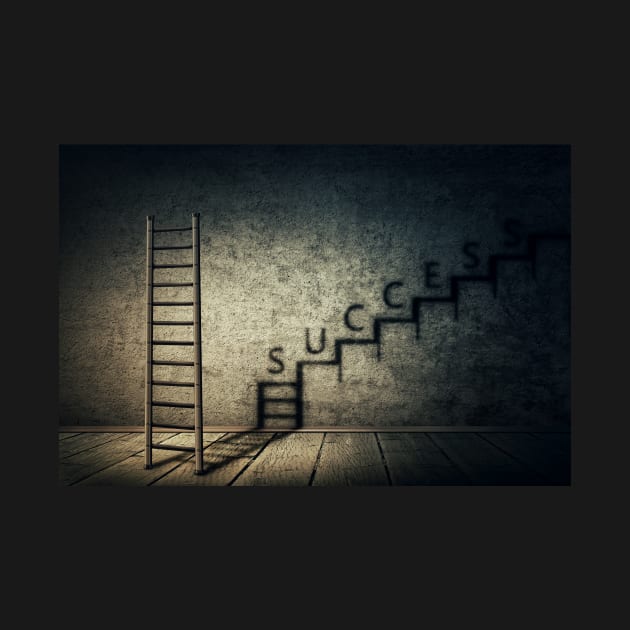 success stairway by psychoshadow