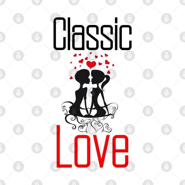 Classic Love by ZippyTees