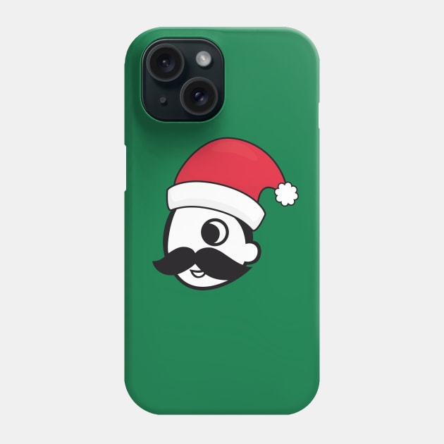 Natty Boh Christmas Santa Phone Case by EA Design