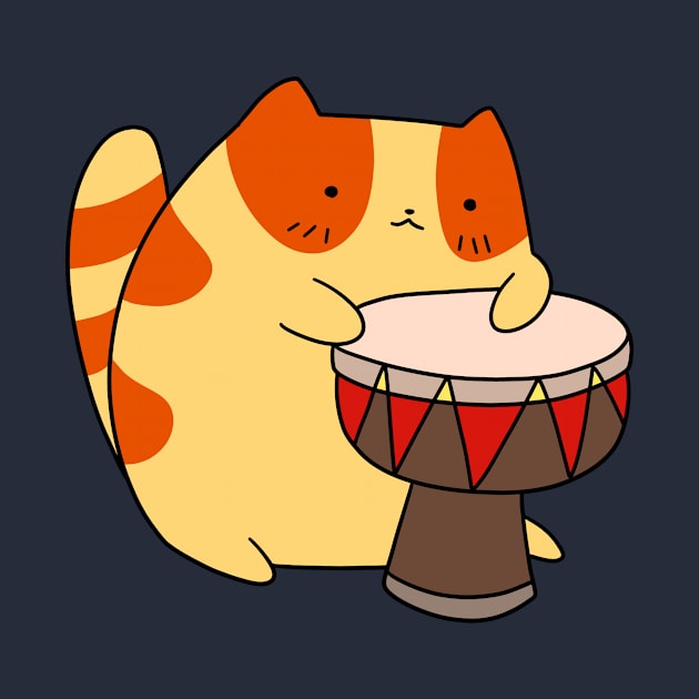 Djembe Tabby Cat by saradaboru