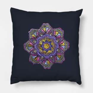 Metal Ethnic Oriental Mandala Jewel Pillow
