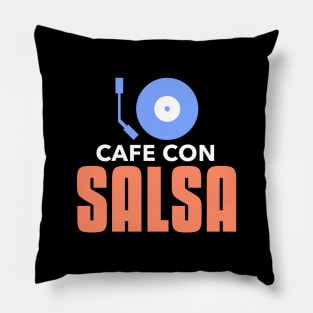 cafe con salsa Pillow