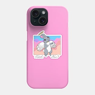 Good Bun - Angel Bunny on your Shoulder Phone Case