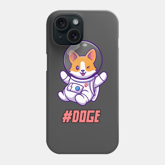 Dogecoin - Doge - $DOGE Phone Case by info@dopositive.co.uk