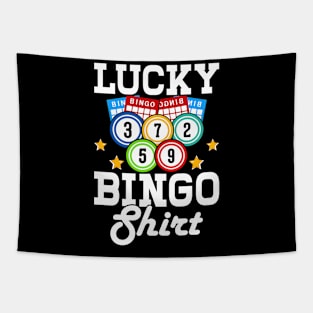 Lucky Bingo Shirt T shirt For Women Tapestry