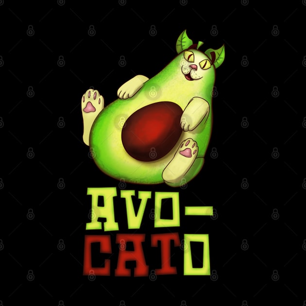 Avocato Funny Avocado Kitten Design Gift by Styr Designs