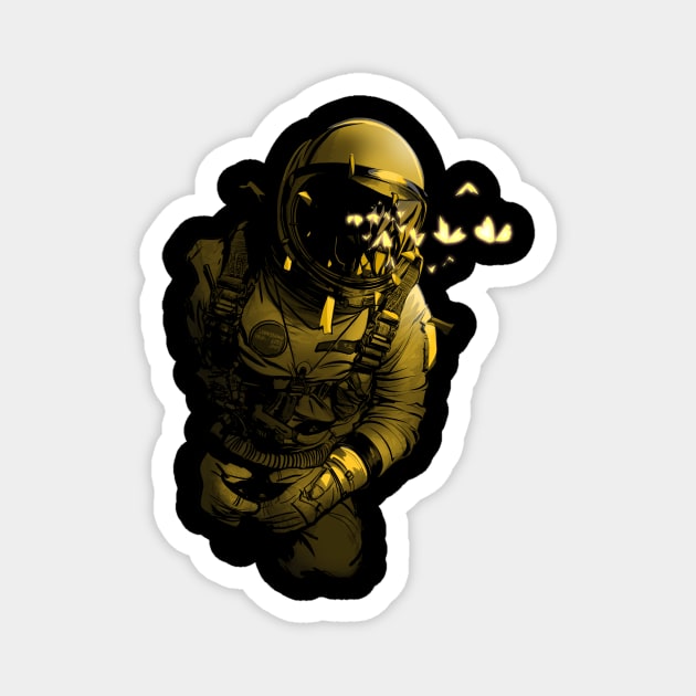 astronaut Magnet by artofkaan