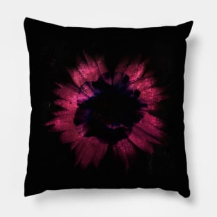 Dark floral #9 Pillow