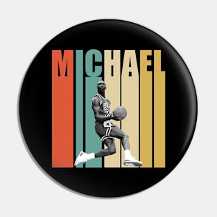 Retro Color Michael Jordan Pin