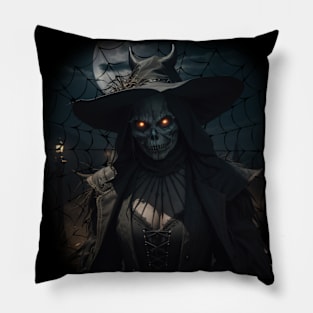 Witches Web Pillow