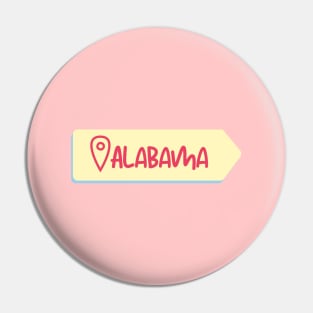 ALABAMA Pin