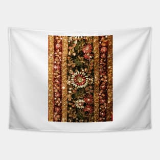 Beaded Indian Saree Photo Tapestry