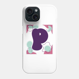 Alphabet P Phone Case