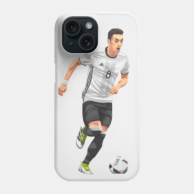 Mesut Ozil Phone Case by siddick49