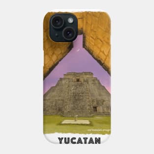 Piramide de la Luna, Yucatan Phone Case