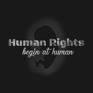 Human Rights Begin at Human T-Shirt