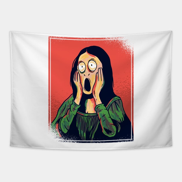 Mona Lisa Tapestry by LR_Collections