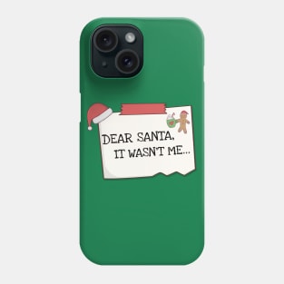 Dear Santa Kid Christmas Phone Case