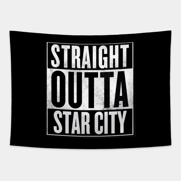 Straight Outta Star City 2 Tapestry by AcacianCreations