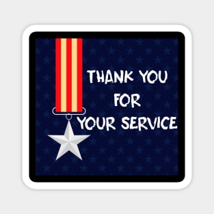 Veterans day american holiday gift thank you Magnet