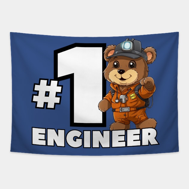 #1 Engineer Tapestry by NatashaCuteShop