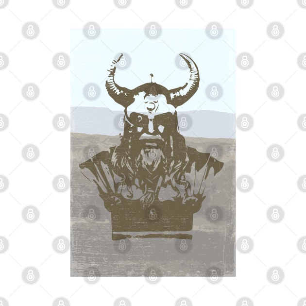 Odin vector art by NJORDUR