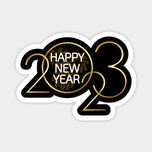 Happy New Year 2023 - Year Of The Rabbit 2023 Magnet