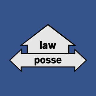 Arrows - Text Art - Law and Posse T-Shirt