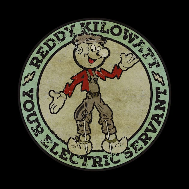 TANATORAJA - Vintage reddy kilowatt - your electric servant by TANATORAJA.WISATA