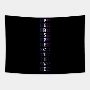 Colorful Perspective Christian Design Tapestry