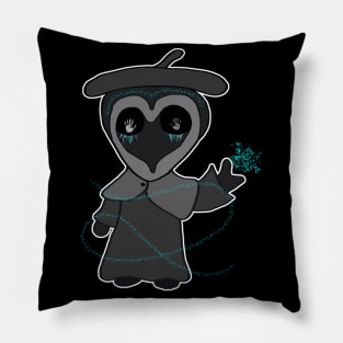 Magic Creepy Cute Cartoon Kawaii Goth Pillow