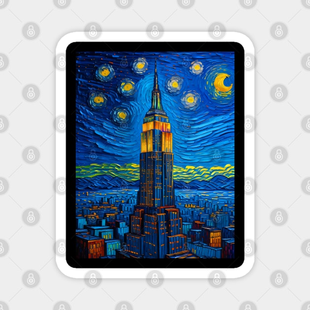 Empire State Building Magnet by FUN GOGH