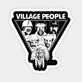 The Village People Magnet