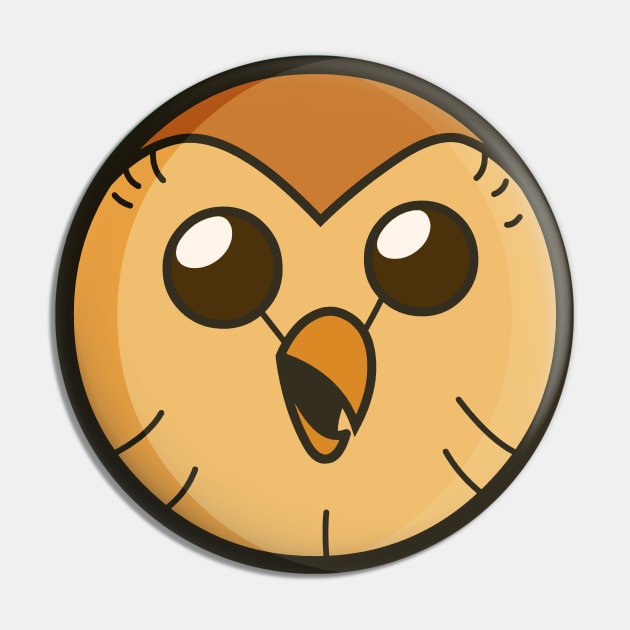 Hooty - happy Pin by HtCRU