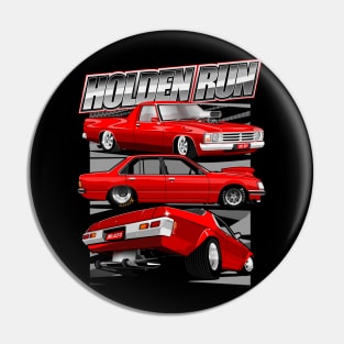 HOLDEN RUN Pin