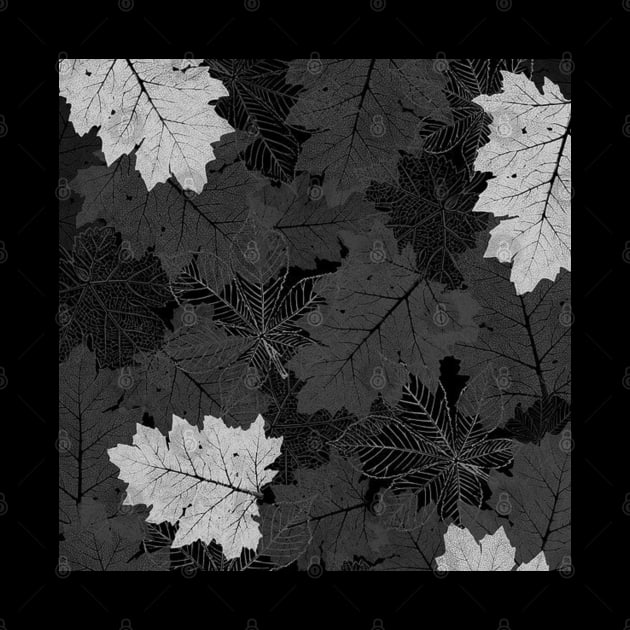 Leaf pattern- Autumn season mood graphic design by Kaalpanikaa