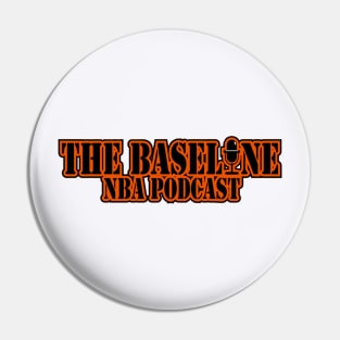 The Baseline NBA Podcast Alternate Logo Pin