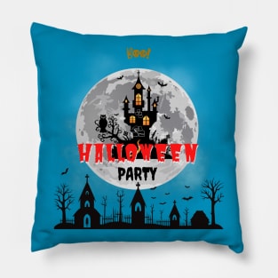 Halloween Party Boo Pillow