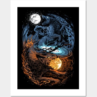 Scandinavian God - Odin Poster for Sale by MyFavorTee