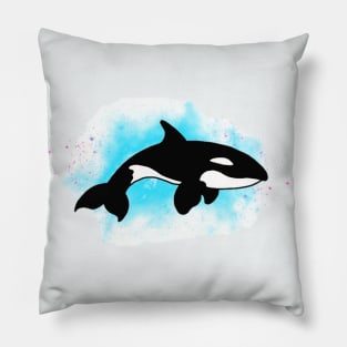 Cute Orca (KIller Whale) Pillow