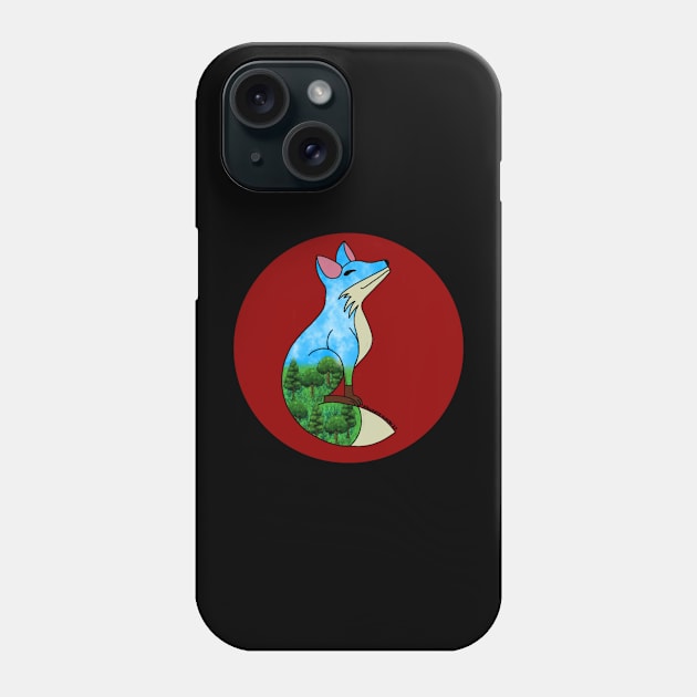 Happy Fox - Forest Fashion Phone Case by A Rickety Ninja