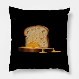 Cheese Vintage Since Established Yummy Kawaii Sandwich Toast Bread Pillow