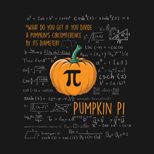 Pumpkin Pi | Pi Day| Trick or treat | Halloween gift | Spooky season gifts | Halloween Decor gifts | Funny Halloween Trick or treat | Alien Lovers Halloween | Halloween monsters | Spooky season by johnii1422