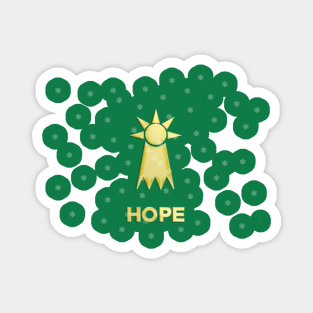 Crest of Hope Christmas Magnet