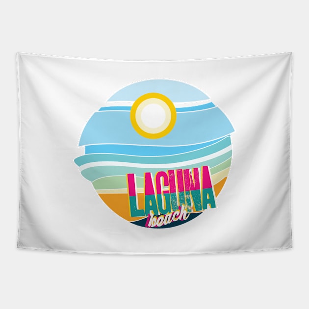 Laguna beach Tapestry by ArteriaMix